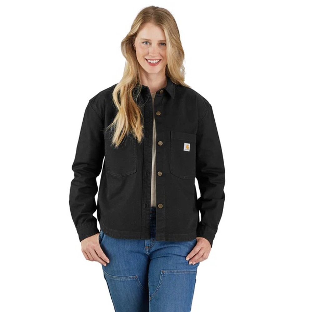 Carhartt 106621 - Women's Rugged Flex® Loose Fit Heavyweight Duck Overshirt 2x